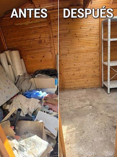 Buidatge de traster a Girona: abans i després